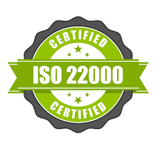 ISO 22000 food safety certification logo